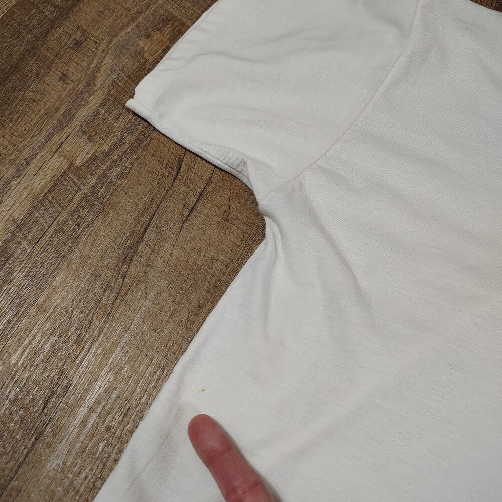 Vintage Georgia Bulldogs Womens T Shirt Size M White Boxy Single Stitch College - Picture 6 of 7